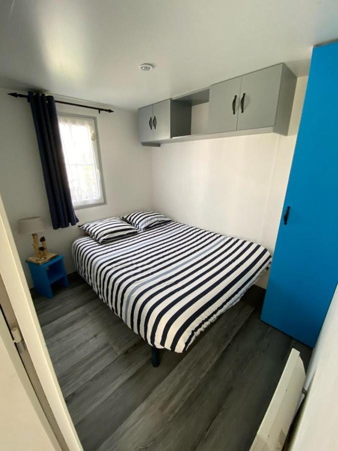 Mobilhome Emplacement 21 Biville-sur-Mer Exterior foto